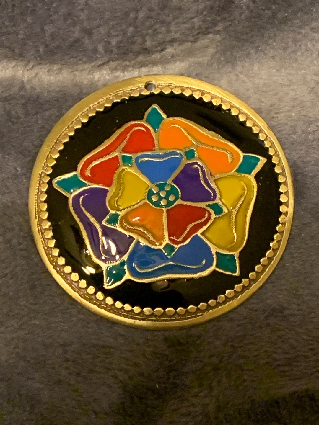 SCA Heraldic Rose Rainbow Petal - Etsy
