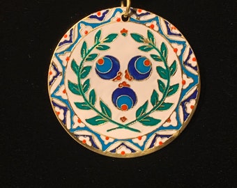 SCA Ottoman Laurel medallion Cintimani