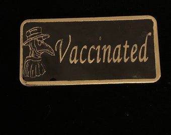 Plague Doctor Saying Pins