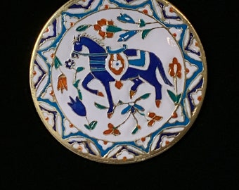 SCA Ottoman Pendant medallion Horse
