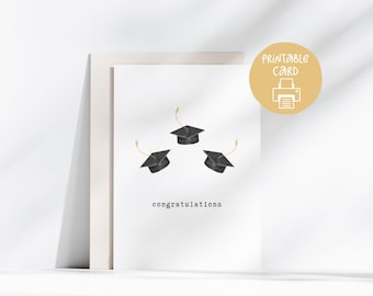 Carte de félicitations pour la remise des diplômes, Carte de félicitations à imprimer pour la remise des diplômes, Carte de félicitations pour les diplômés, Lycée, Collège, Université