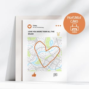 Tarjeta de aniversario divertida de Strava, tarjeta de 5 x 7, tarjeta de atleta, triatleta, ciclista, arte de entrenamiento, tarjeta de aniversario de corredores, deportiva