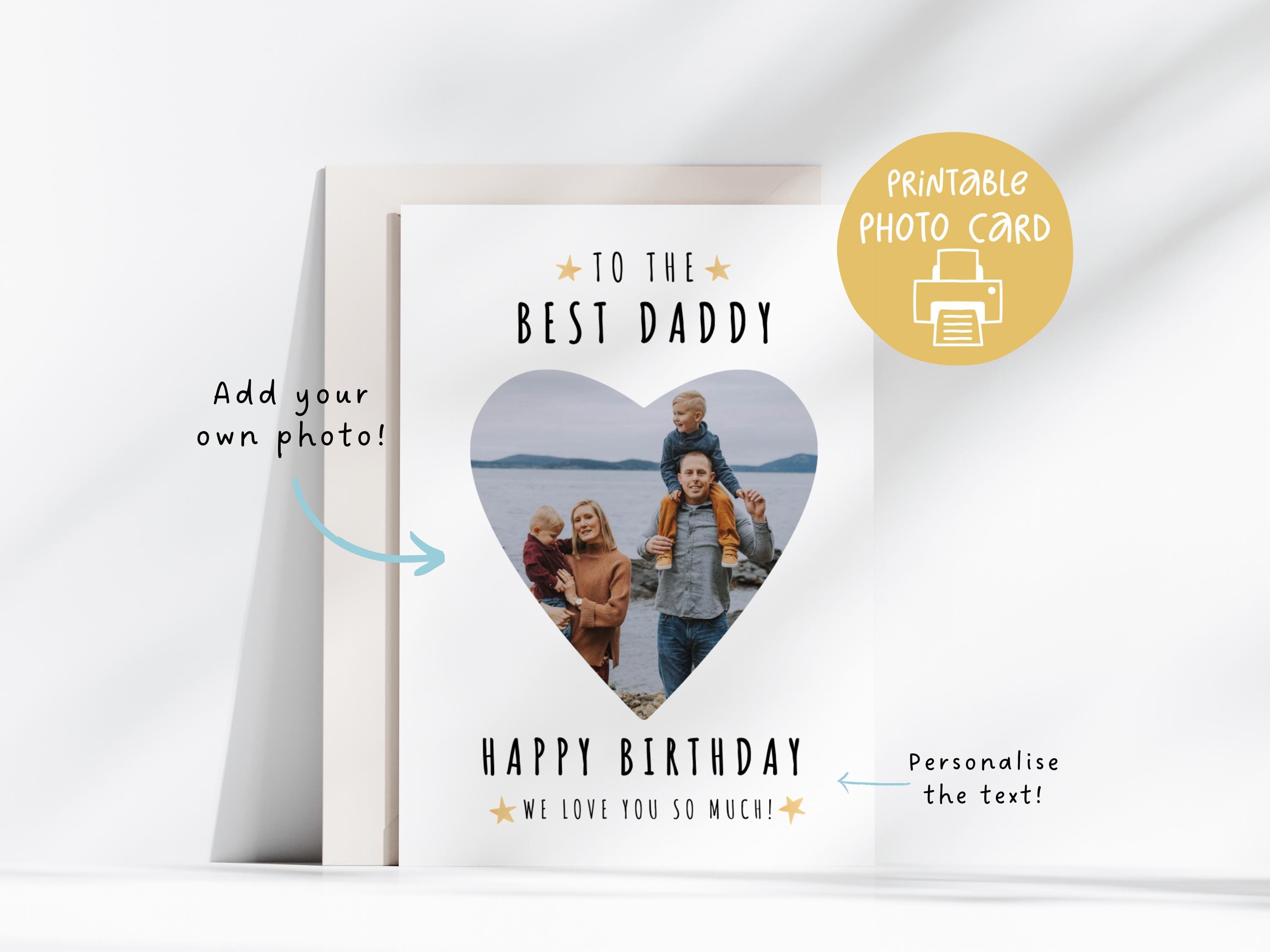 "Especially For You Dad" Birthday Card - A5 Size Folded Card With Love Theme & Envelope