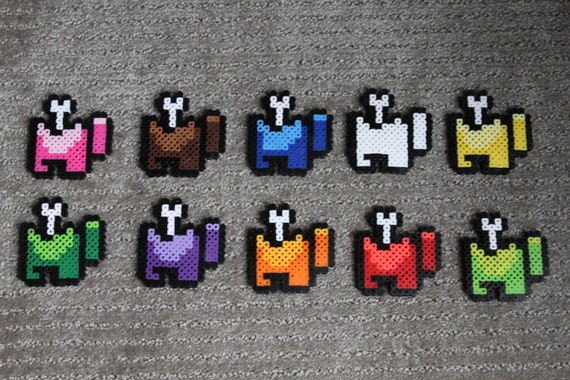 Featured image of post Perler Beads Among Us Take your craft addiction on the go with these petite creations we bet you ll never lose your keys again