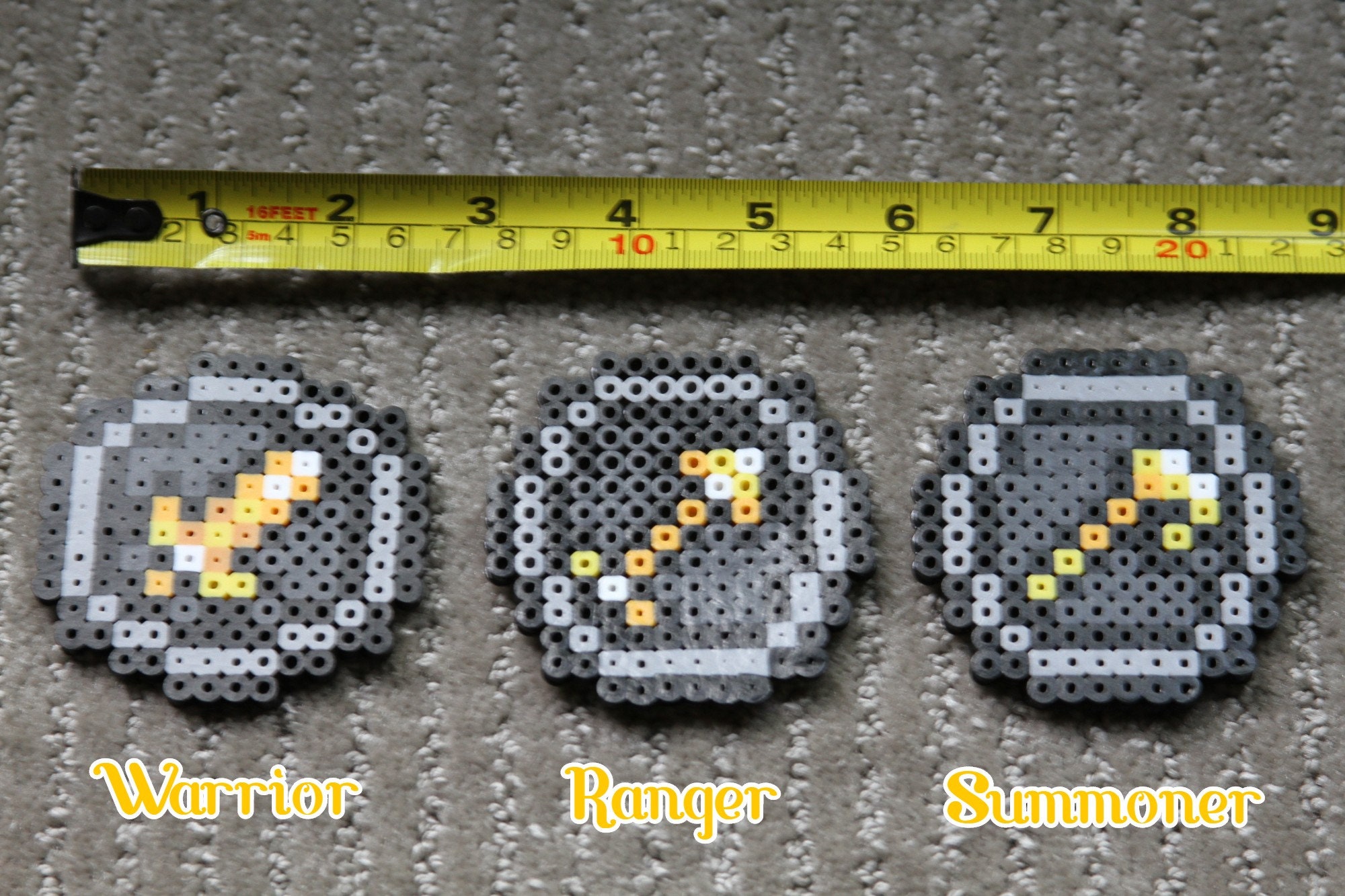 Terraria Emblems Perler Beads Etsy