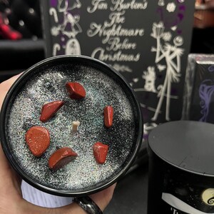nightmare before christmas jack skellington holiday candle