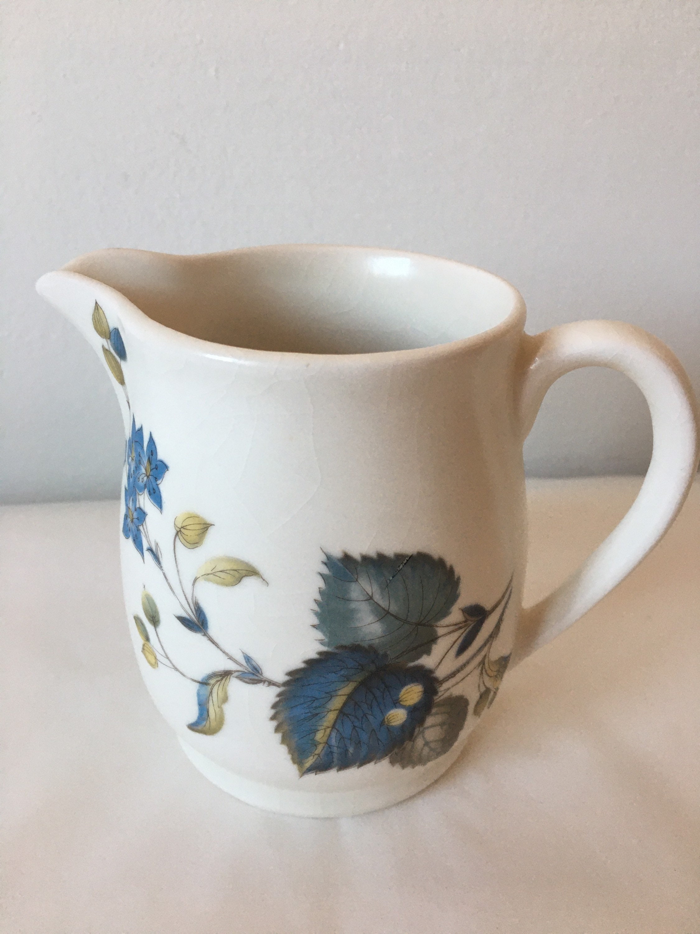 Vintage Sylvac Ware floral milk jug Etsy