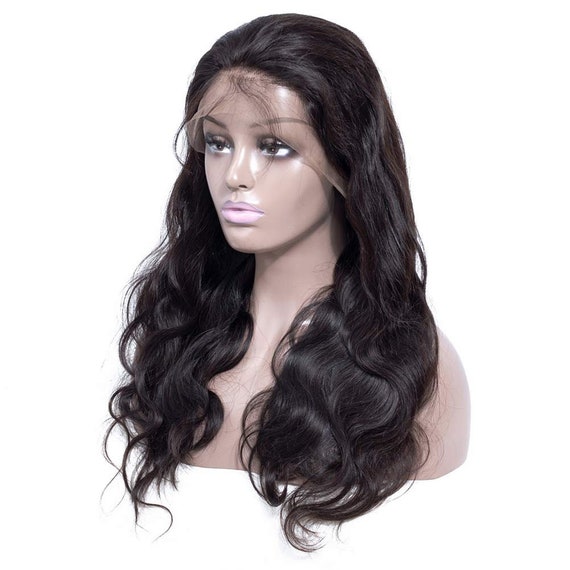 Wave Unprocess Human Hair Wigs For Women Pre Plucked Hairline Etsy