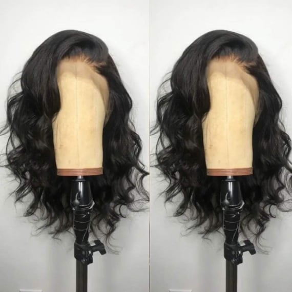 natural black human hair wigs