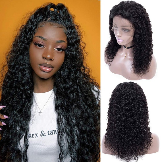 Jerry Curly Human Hair Curly Hair Wigs For Black Women Natural Etsy