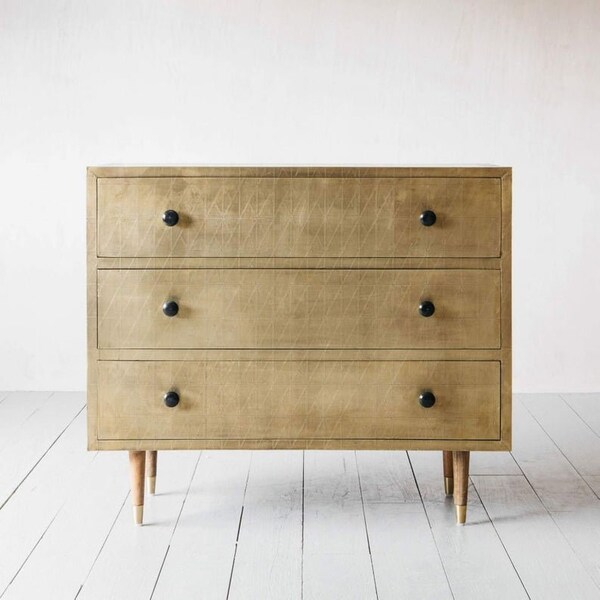 Brass Dresser Etsy