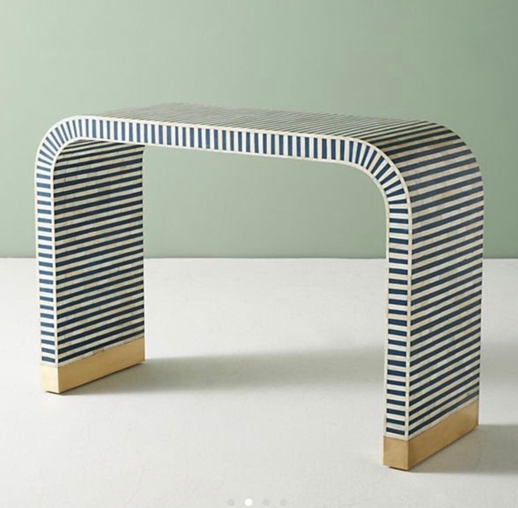 44 inch shop console table