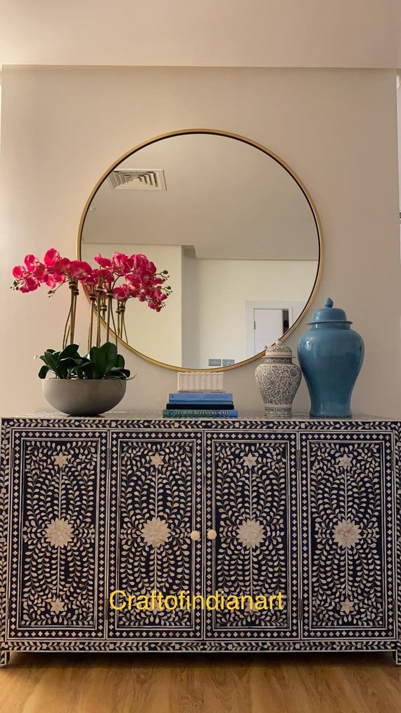 Indigo blue sideboard discount