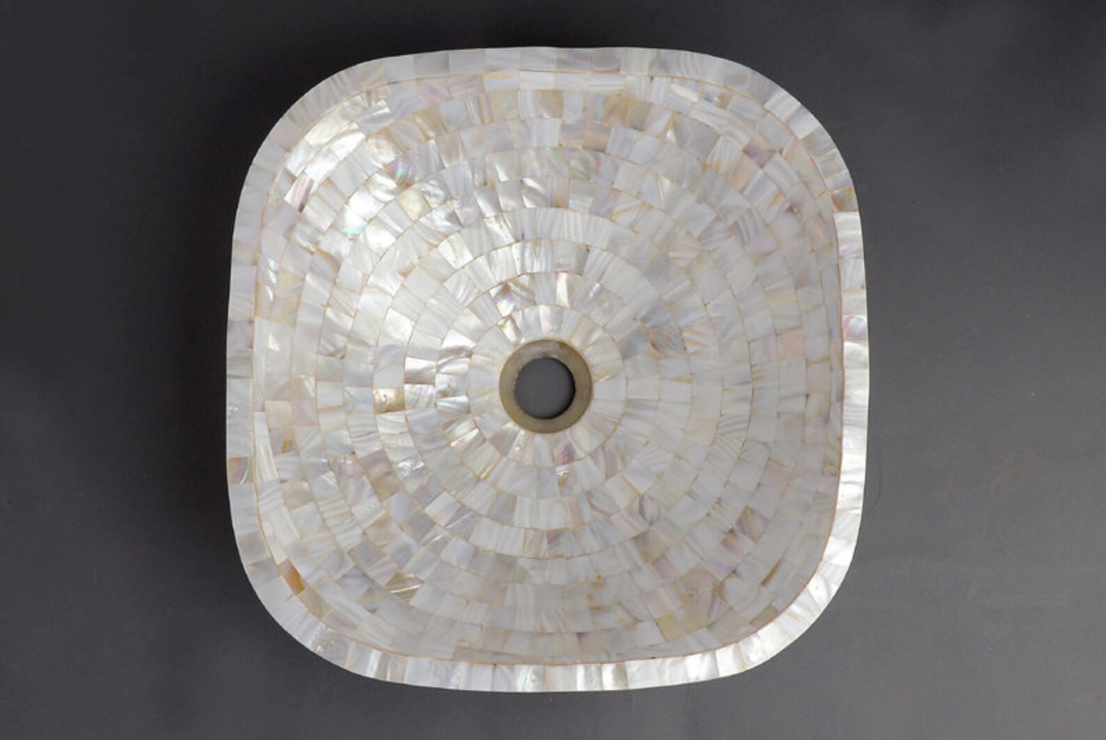 White mother of pearl plus design wash basin / sink Etsy