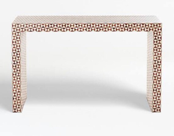 Intarsia console table deals