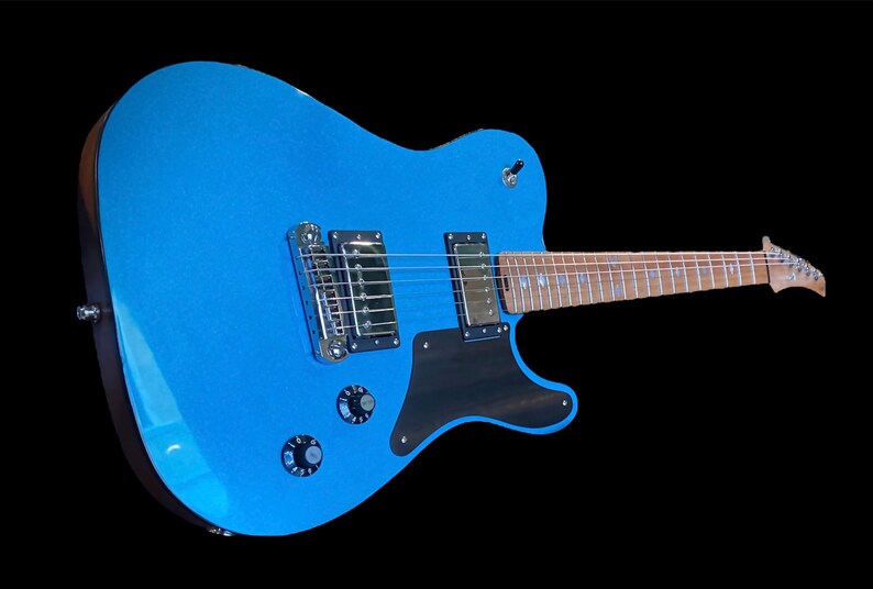 Amantea Guitars Ts Modern Headstock Etsy