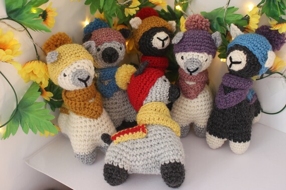 Personalised Alpaca/llama Teddy 100 