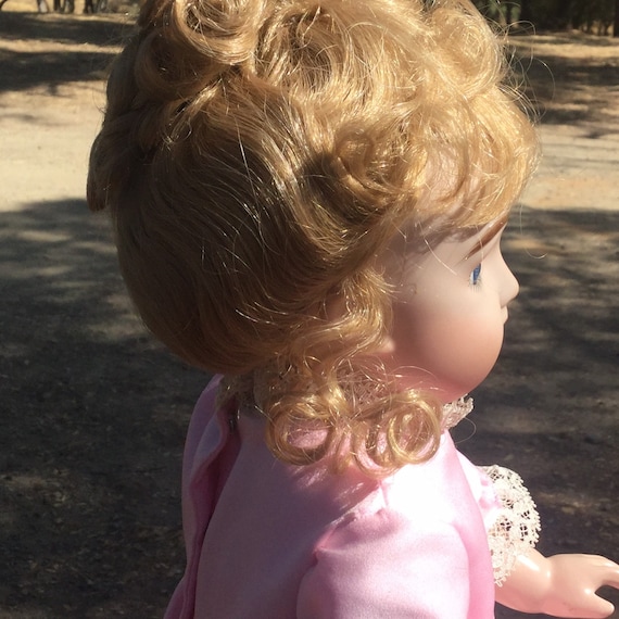 Antique Reproduction Doll Marked 14 on Head. Composition Jointed