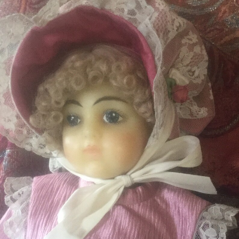 Antique Doll Reproduction Incredible Wax Doll Reproduction 24 Etsy