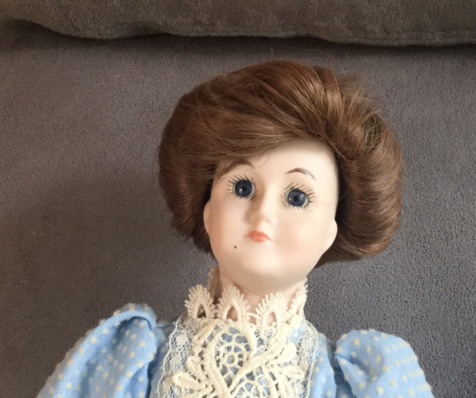 Gibson Girl Porcelain Head Arms Legs...cloth Body Made in - Etsy