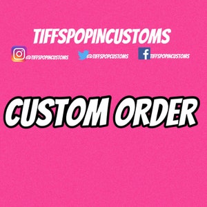 Custom Figure Order Slot(s) (Only Figure(s), No Custom Box(es)