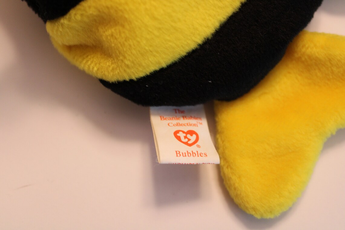 Rare Bubbles Beanie Baby and Beanie & Buddy Etsy
