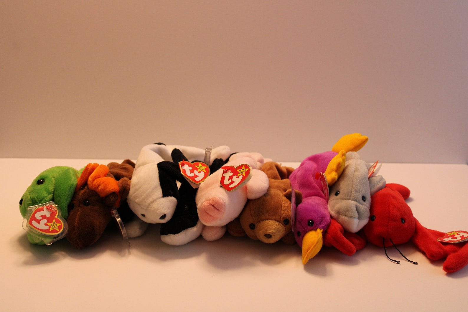 Original Nine Beanie Babies Etsy