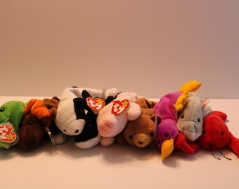 Original Nine Beanie Babies