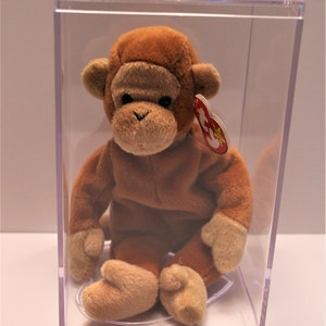 BONGO the Monkey 1995 & Bongo the Monkey Beanie Buddy