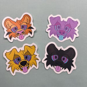 Hypno Critter Stickers