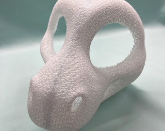 Base para cabeza de traje de piel de dragón de TPU