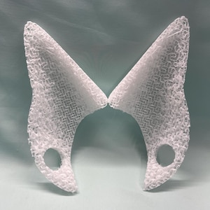 TPU Fursuit Ear Set CANINE with Gauges