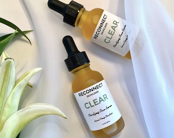 Clear Face Serum - Organic Serum For Oily & Acne-Prone Skin