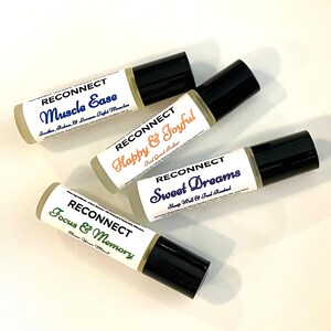 Essential Oil Roll-On Blends  |  Aromatherapy Roller