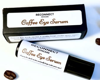 Coffee Eye Serum  |  Pomegranates + Caffeine + Vitamin C