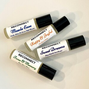Mezclas de aceites esenciales en roll-on / Roll-on de aromaterapia