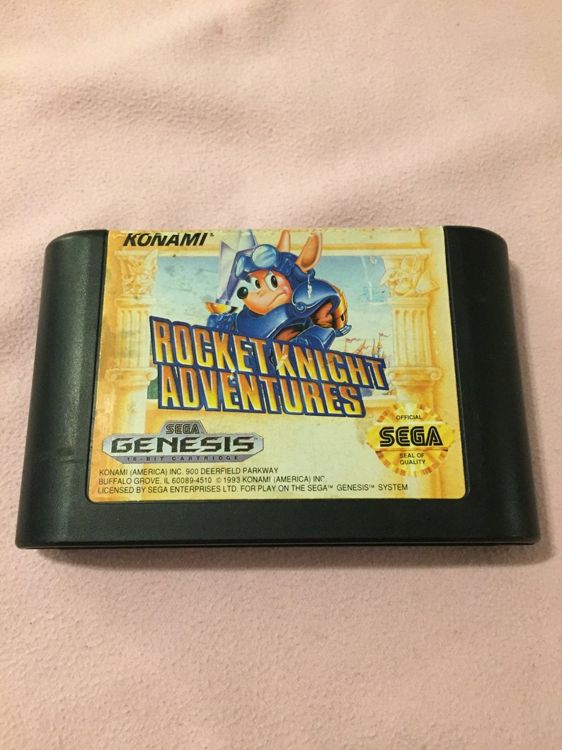 Rocket Knight Adventures for Sega Genesis