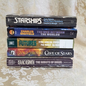 A Sci-Fi Banaza of 5 Paperbacks books Free Shipping