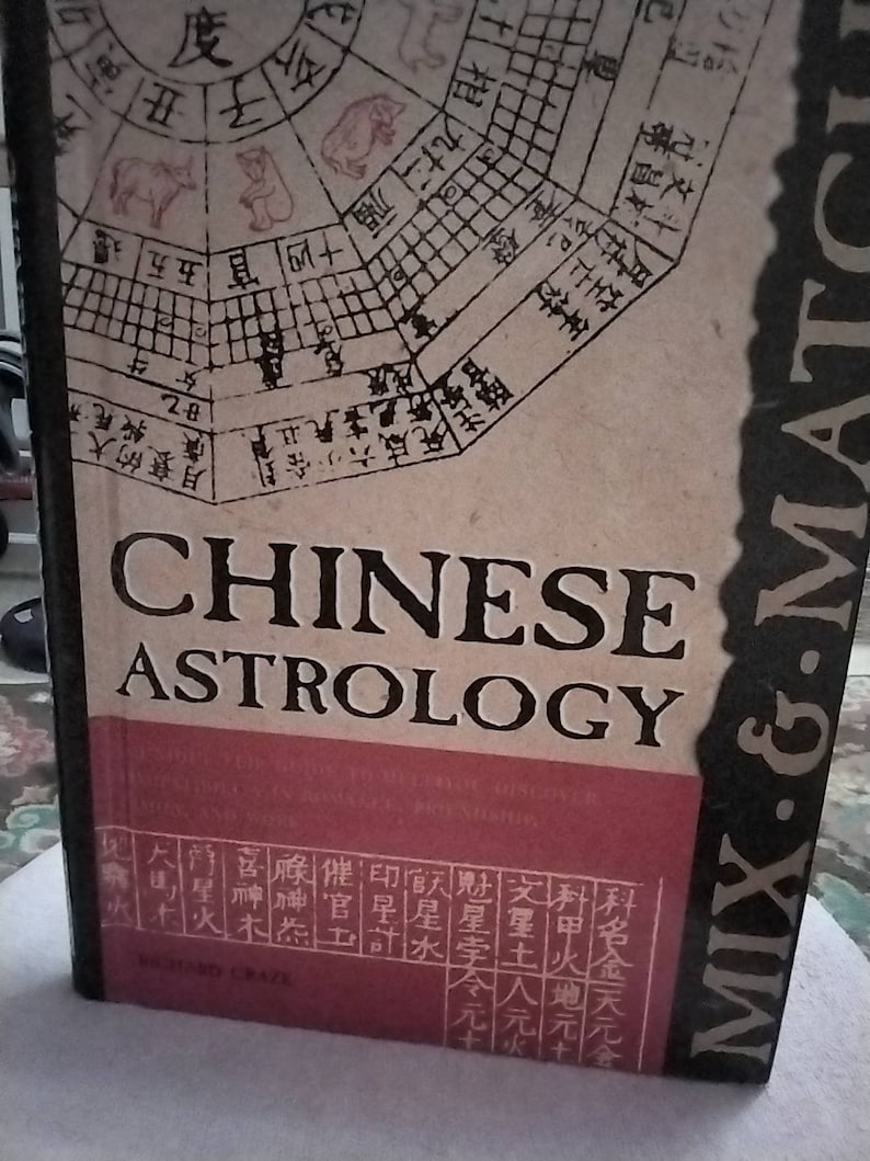 Chinese Astrology Mix and Match Unique Flip Guide To Help You Discover Compatibility in Romance, Friendship, Family, and Work HC Book image 1