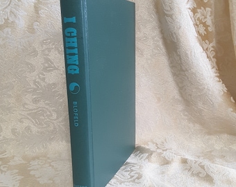 Large I Ching Coin And The Book Of Change By John Blofeld Hard Cover Book