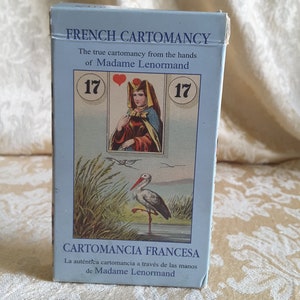 Tarot de Madame Lenormand Deck Made in Italy New US Seller 9780738710075