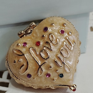 Monet Heart Box - Etsy