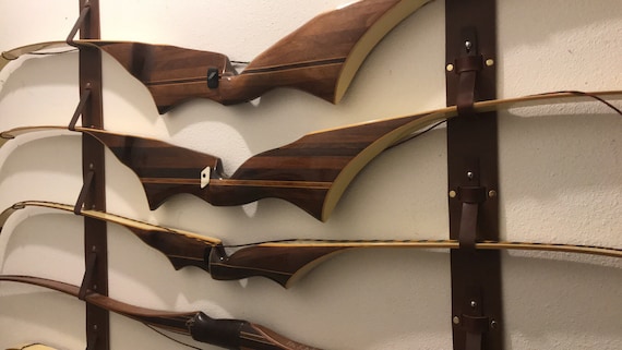 Porte-carquois Traditionnel Cuir - Compatible Arcs Longs Et Recourbés