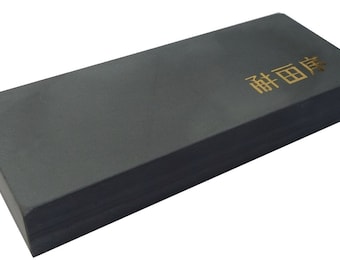 Natural Japanese Ocean Blue Tsushima Pocket Sharpening Stone Whetstone Waterstone for Hunters Fishermen 12K-H