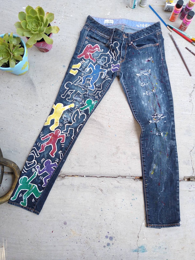 custom denim pants