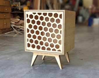 Hex Modern Nightstand