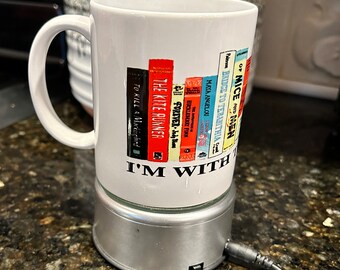 Banned book mug-cute reader mug-book club gift