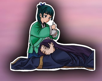Apotheker Tagebücher Sticker: Jinshi und MaoMao Anime Paar