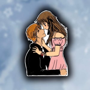 Waterproof Anime sticker — fruits basket, Kyo and Tohru!
