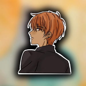Kyo Sohma from Fruits Basket, Waterproof Sticker!